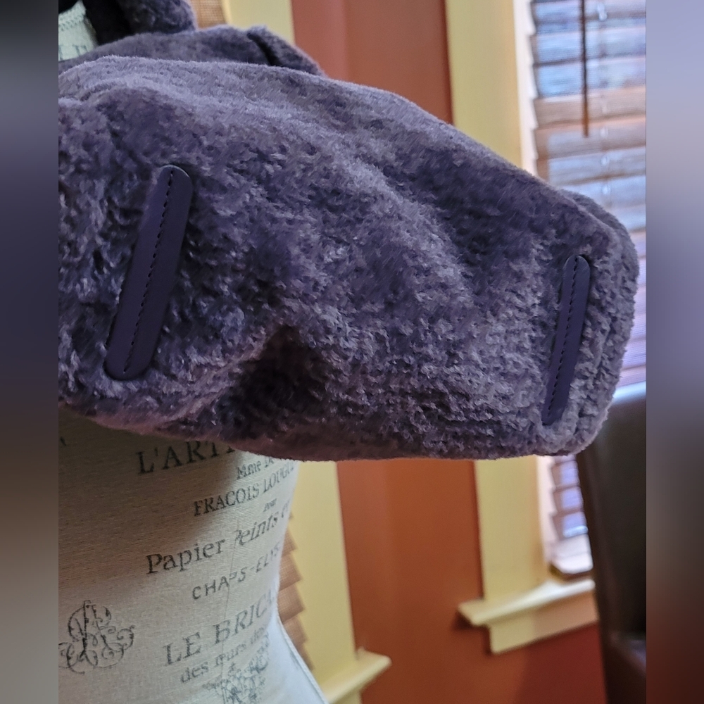 Kate Spade Faux Shearling Tote & Crossbody Bag - Picture 14 of 16